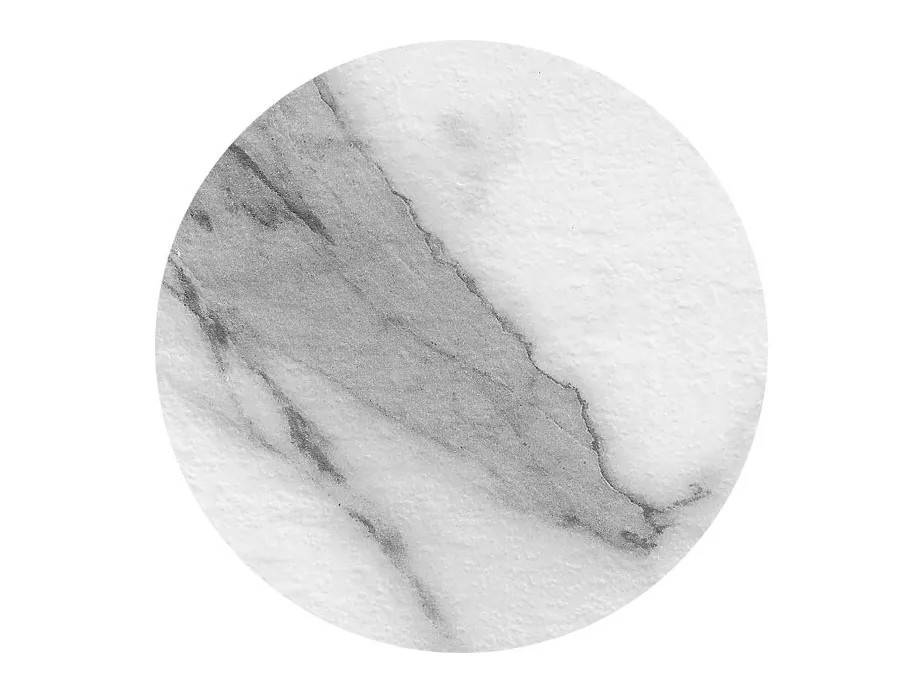 Stable Table OnTop Compact Laminate bordplade White marble med sort kerne 90 cm