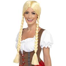 Smiffys Womens/Ladies Bavarian Beauty Wig One Size vit