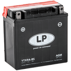 LP Mc Batteri AGM 12v 9Ah YTX9A-BS