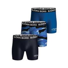 Björn Borg Performance Boxer Black/Blue/Speckled 3-pack