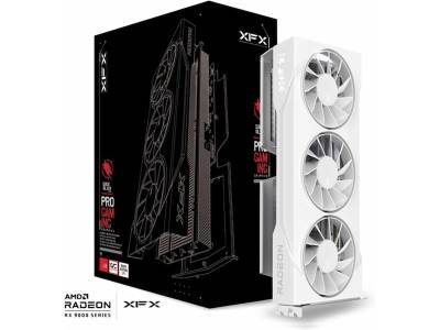 XFX Swift Radeon RX 9060 XT OC Triple Fan Gaming White 8 GB GDDR6, HDMI/2xDP