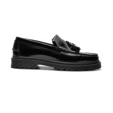 Playboy Tassel Loafer Florida Black Polido - 39 / Sort