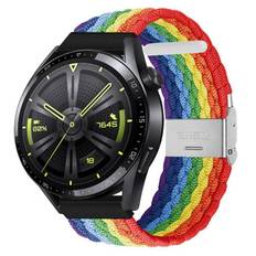 Flettet Elastik Armbånd Huawei Watch GT3 (46mm) - Pride