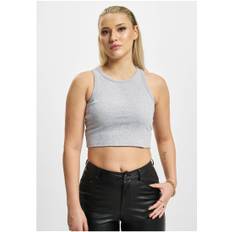 DEF DEF Inga Ribbed Tanktop Gray / XS Linne