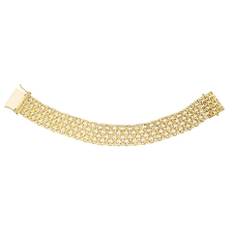 Armband i 18K guld 19cm