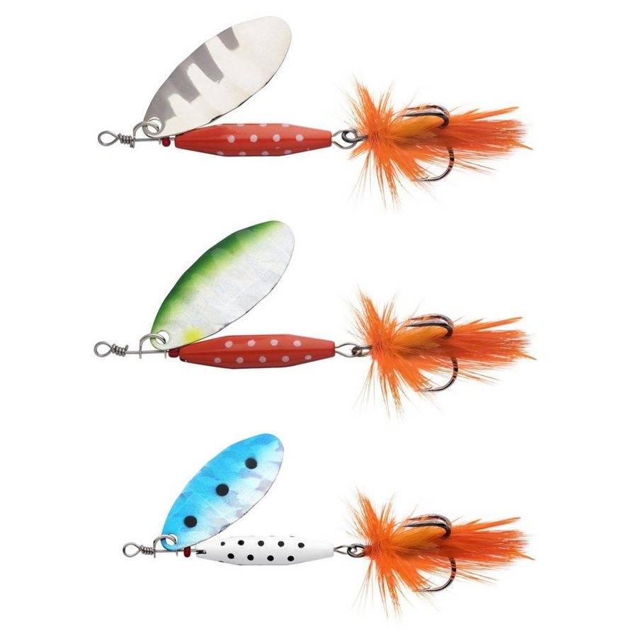 ABU Reflex Red 3-Pack Blyfri Spinnare