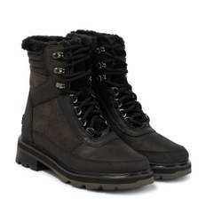 Sorel Lennox leather ankle boots - black - EU 36