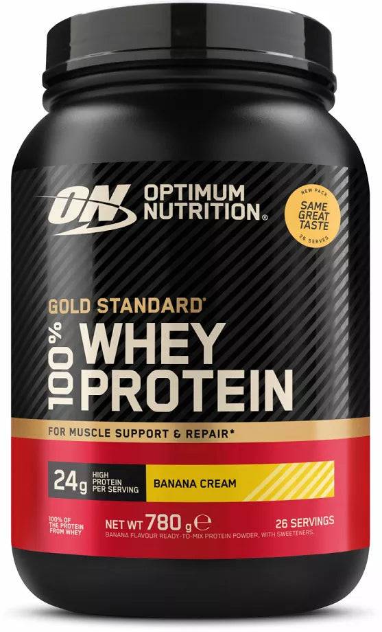 Optimum Nutrition Gold Standard 100% Whey - Banana Cream (780g) - Proteinpulver