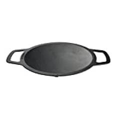 Solo Stove, stor gjutjärnswok, wokpanna, spishäll för Bonfire och Yukon-eldstaden, tillbehör till öppen spis, matlagningsyta: 45,7 cm, Djup: 6,4 cm, Vikt: 5,7 kg