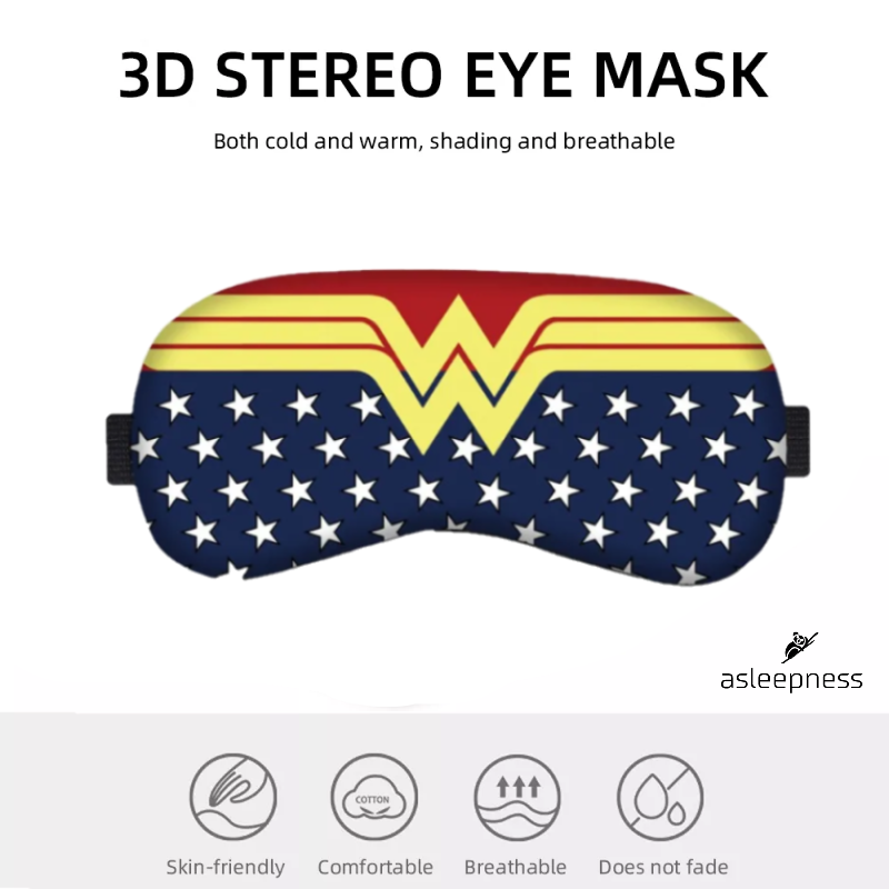 Marvel Helte Sovemasker og Øjenmasker Wonder Woman
