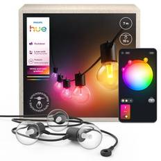 Philips Hue Festavia Globe udendørs lyskæde, 10 pærer, 7 meter