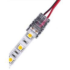 LED strip til løse ledninger, 10mm, enkeltfarvet, IP20, 5V-24V