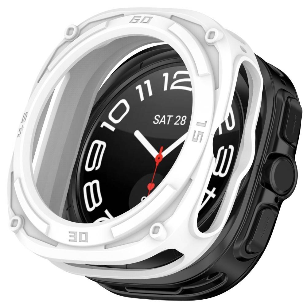 Samsung Galaxy Watch Ultra 47mm - Shockproof skyddsfodral - Vit