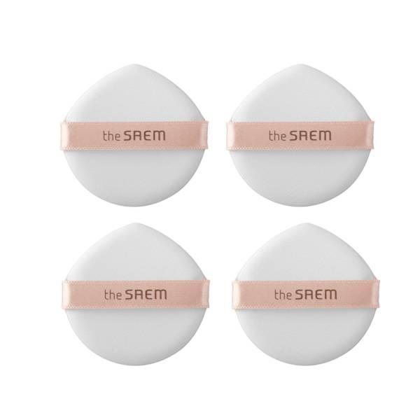 The Saem - Art'Lif Water Drop Cushion Puff - 4pcs - No Color