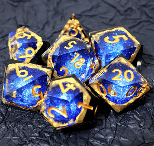 Fallingstar - Dark moon sharp dice rollespilsterninger