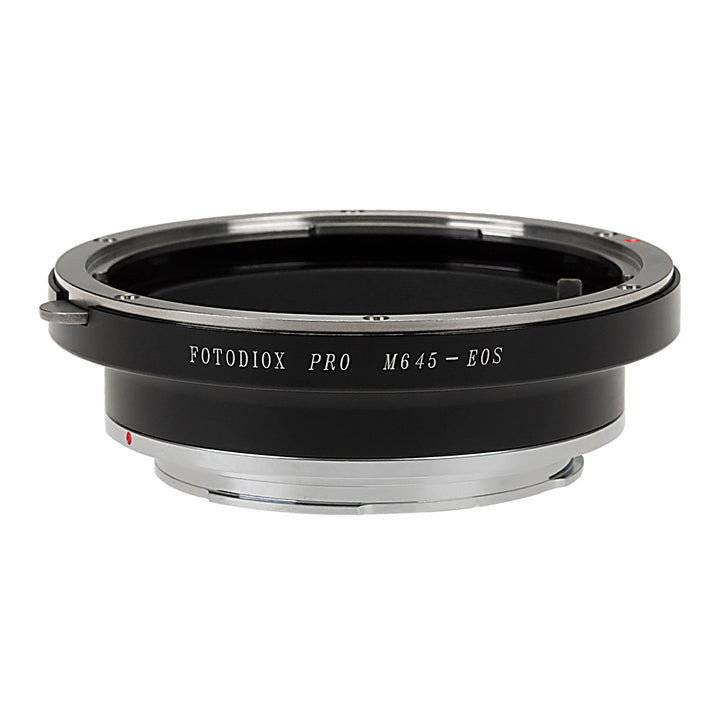 Fotodiox Pro Lens Mount Adapter - Mamiya 645 (M645) Mount Lenses to Canon EOS (EF, EF-S)