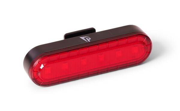 Pathtaker baglygte med 10 lumen genopladelig med lygteholder til sadelpind