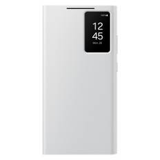 Originalfodral till Samsung Galaxy S24 Ultra kortficka Smart View Wallet vit