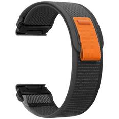 ZoRoll 26 mm QuickFit-armband för Fenix 8 51 mm/7X Pro/7X/6X/6X Pro/5X/5X Plus, elastiskt ersättningsarmband i nylon med kardborreband för tactix 7 AMOLED/tactix 7 Pro/Epix Pro 51 mm/Enduro,
