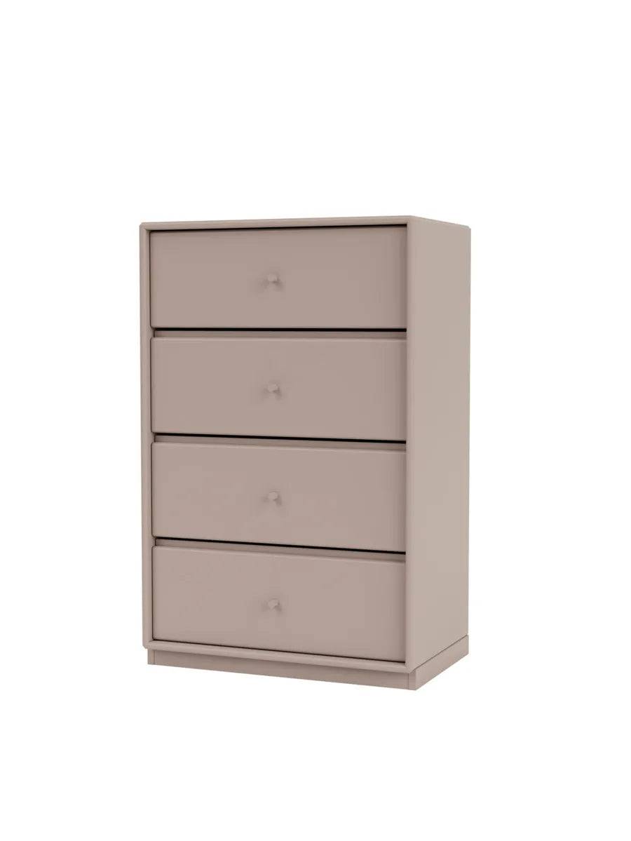 1143 skuffemodul inkl sokkel fra Montana Mushroom / Sokkel 3 cm / 38 cm - Jacobsen Plus