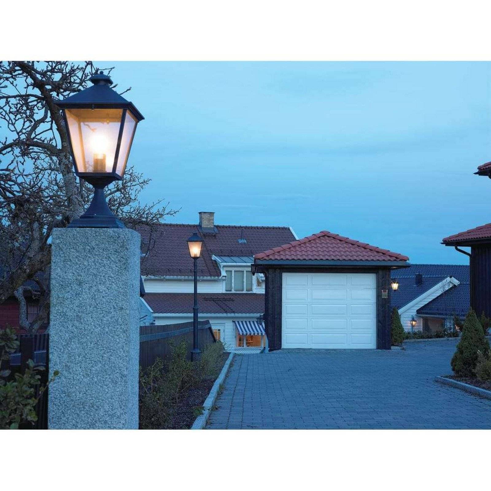 Utomhusbelysning Norlys, Svart, Terrass, Aluminium