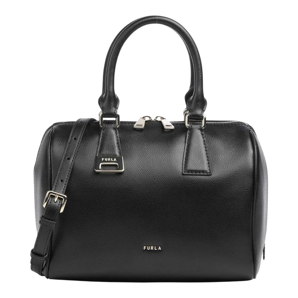 Furla Olivia M Boston Bag - Tasker - Dame - Sort - ONE SIZE - Uld