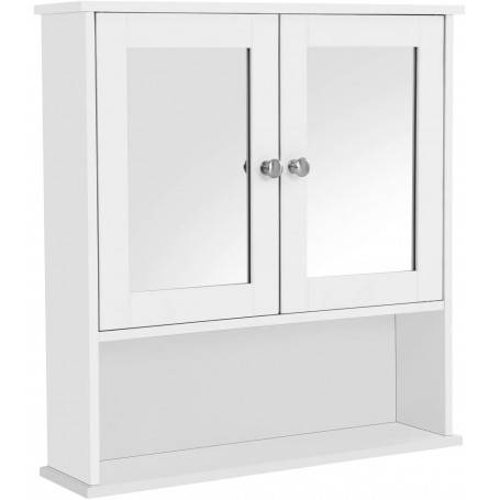 Vägg Spegelskåp för Badrum 56 x 13 x 58 cm