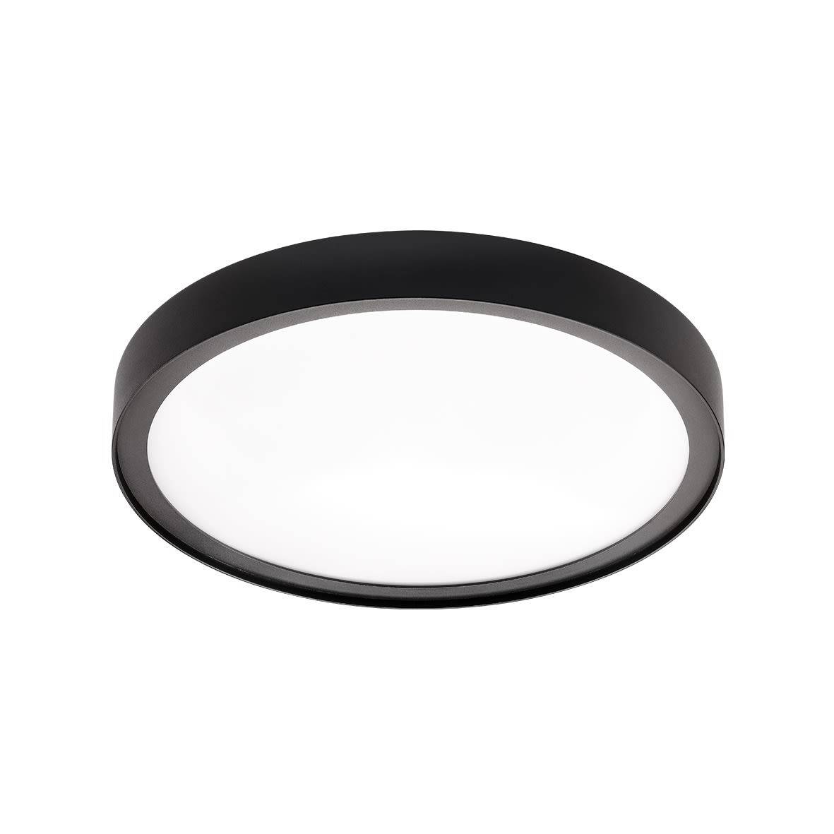 SG Armaturen Disc Round 360 Takarmatur 21 W Svart