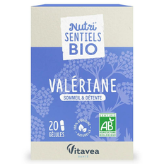 Nutri'sentiels BIO Valeriana - Sleep & Relax 20 kapslar