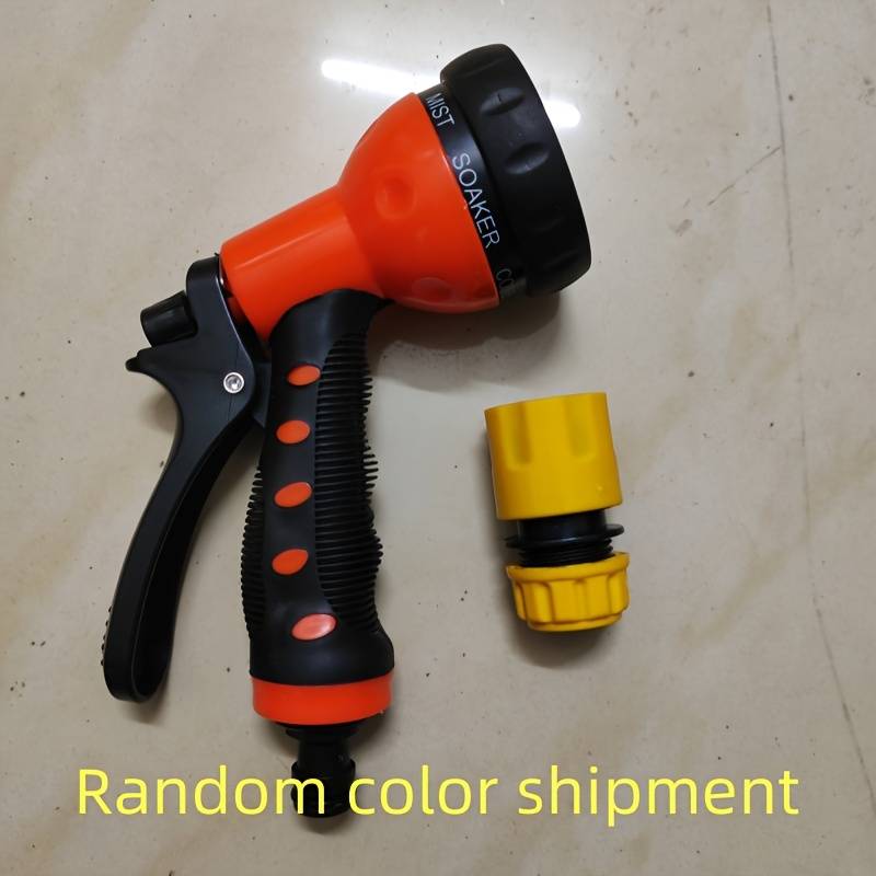 TEMU Random Watering Vegetable Hose Sprinkler Set For Home Use Garden Pipe Flower Spraying Nozzle