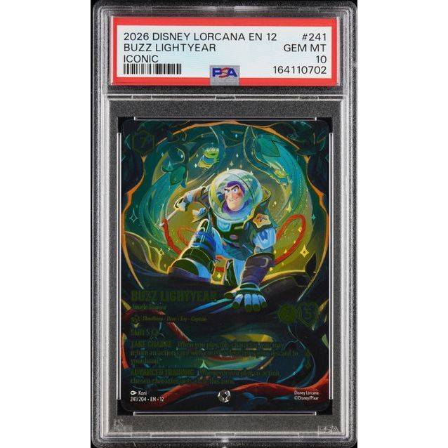 Lorcana: Buzz Lightyear #241 PSA 10 - Alm. moms