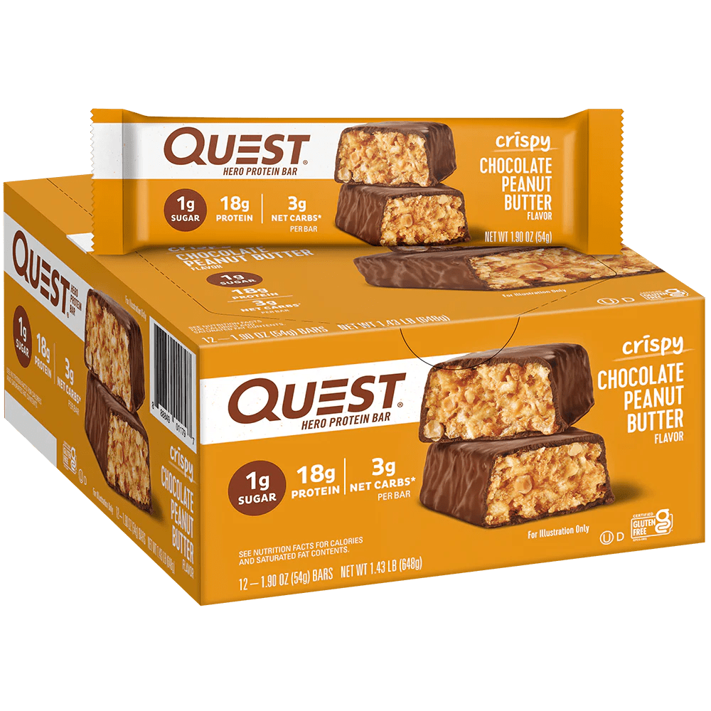 Simply Good Foods Quest Hero Protein Bars 12 Pack - Chocolate Coconut