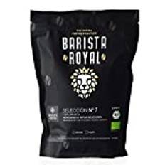 BARISTA ROYAL Ekologiska espressobönor 1 kg "Seleccion No.7" | Färska kaffebönor direkt från Papua Neuguinea & Honduras | 100 % Arabica espresso hela bönor | Perfekt för helautomatiska och skärmhållare