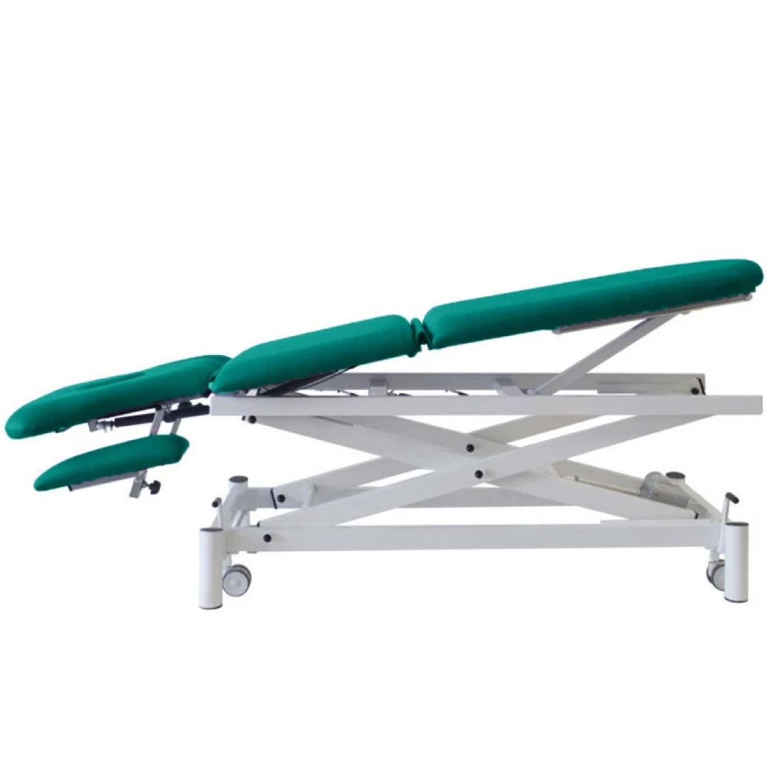 Massage-Expert Stationær elektrisk massagebriks X-stålramme - 195 x 70 cm. - 5 zoner Jade