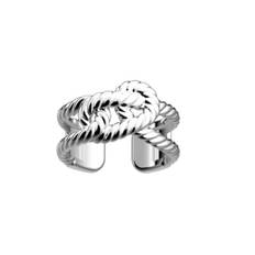 Les Georgettes - Ring 1,2 Cordage Silver