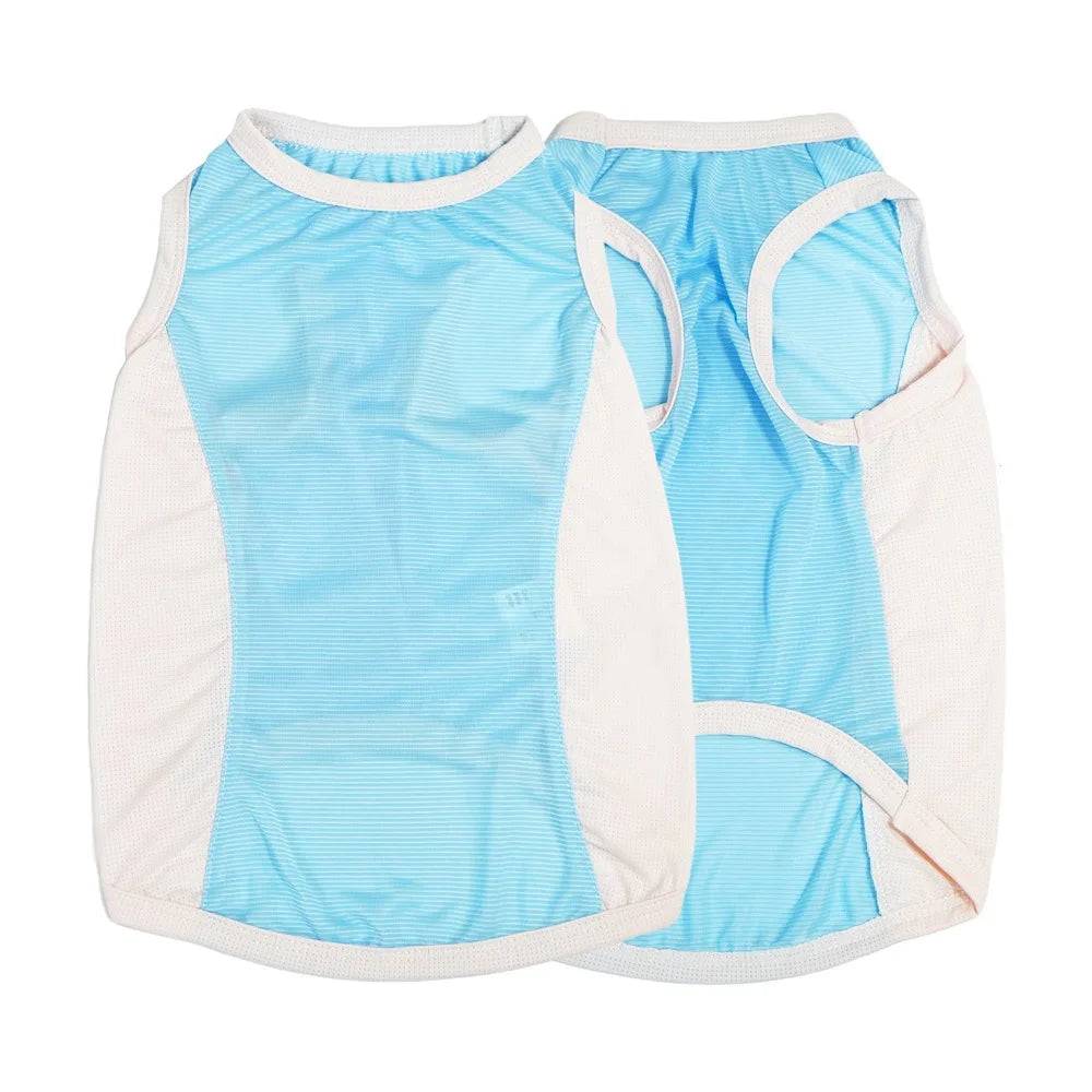 Ice Silk Cooling Vest with Sun Protection for Dogs & Cats - Pink / 5XL (5XL)