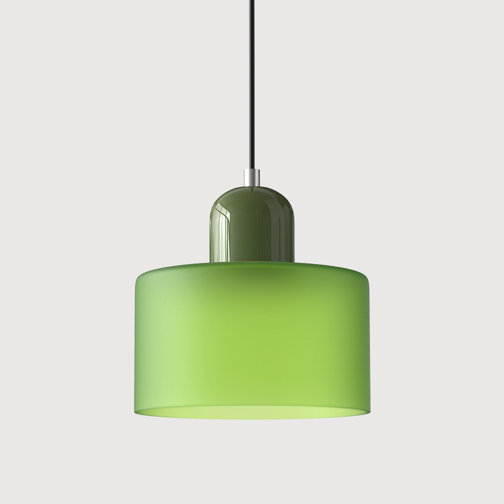Bauhaus Kreativ Glas Hänglampa - Kreativt Glas för en Elegant Inredning - Ljusgrön / Grön