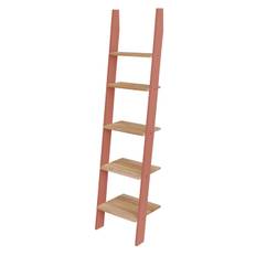 ASHME Stigehylde 45x35x180cm - Asketræ Hylder / Antik pink
