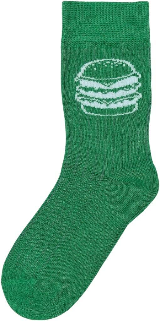 MINIPOP Mpopmack Bamboo Sock Str 35/38Y - Fern Green Strømper Elastan hos Magasin.