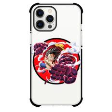 One Piece Luffy Phone Case For iPhone Samsung Galaxy Pixel OnePlus Vivo Xiaomi Asus Sony Motorola Nokia - Luffy Gear 4 Fighting Sticker