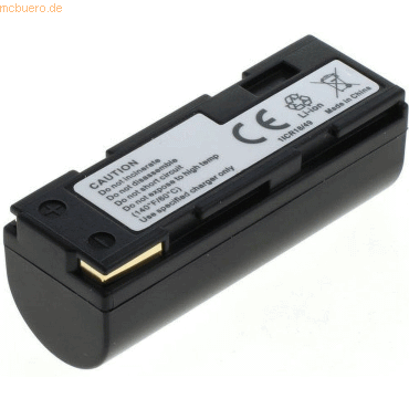 k.A. Akku für Fuji FinePix MX2900 Li-Ion 3,7 Volt 1300 mAh grau