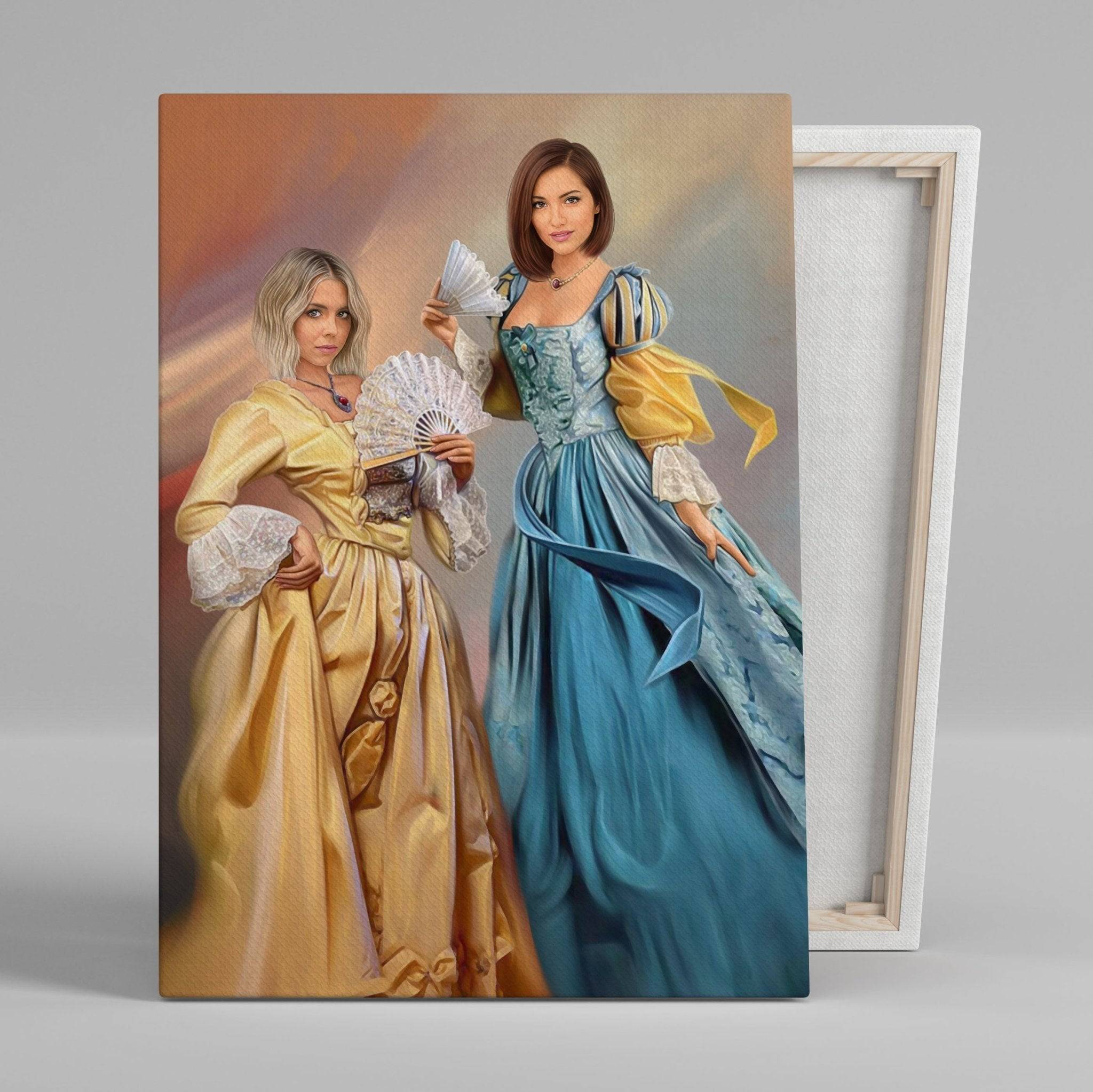 Female Couple - Personlig Tavla - Poster / 70x100