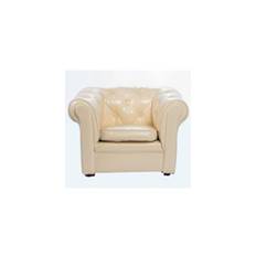 Chesterfield New Ivory 1 person stol - Toysstore