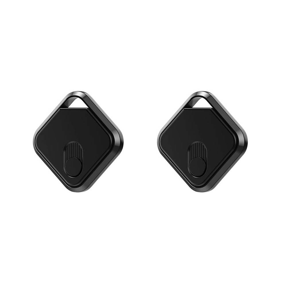 2X Long Distance Tag GPS Tracker for Air Tag Keys Finder Bike Anti-Lost Alarm Locator(B)