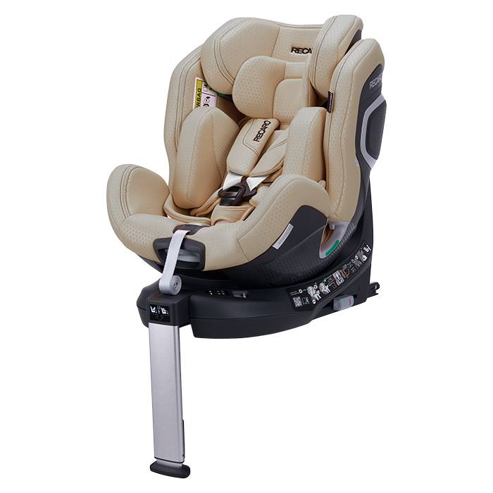 Autostol med isofix - Recaro Xenon 1 Beige - Børnehøjde 40-125 cm