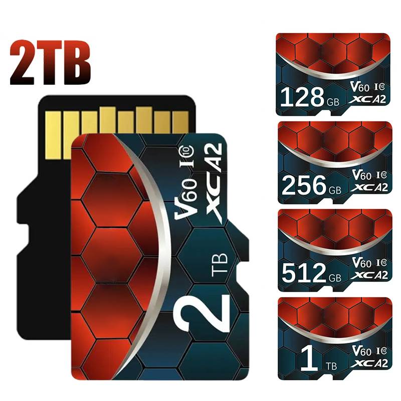 High Speed Expansion Mobile Phone Memory Card 2TB TF Card 1TB Mini SD Card 512GB TF SD Card 256GB For Nintendo Switch Camera