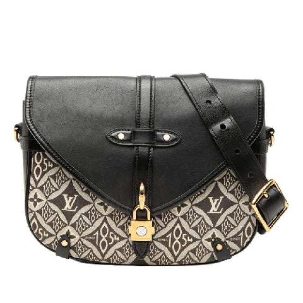 Louis Vuitton Vintage Pre-owned Neo Saumur MM - Vintage - Dame - Sort - ONE SIZE - Uld