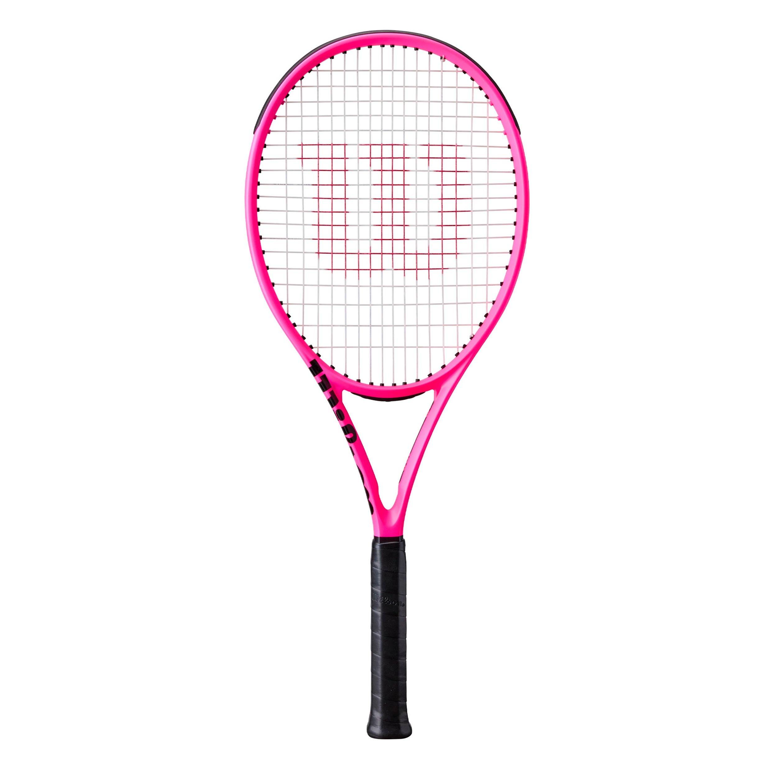 Wilson Clash 100L V3 Tour racket unstrung (2026) - Size1 - neon pink
