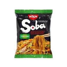 Soba Bag Noodles, Teriyaki (Nissin) 9 x110gr.