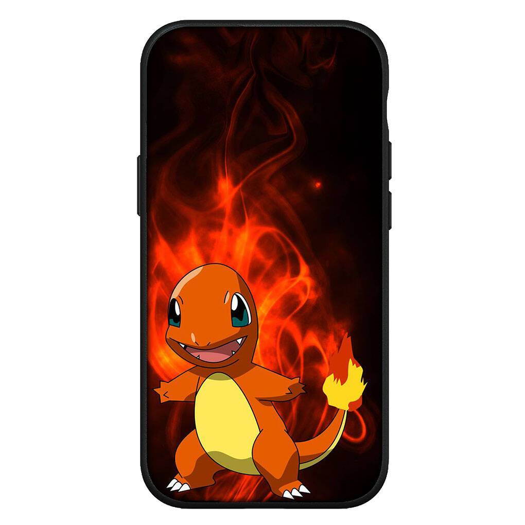 Cover for iPhone 17 16 15 Xiaomi Poco Redmi Note 14 13 12 11 Pro Max X 16e Samsung Galaxy S25 S24 S23 OPPO Huawei Charmander Anime Pikachu Phone Case for Xiaomi Poco F6